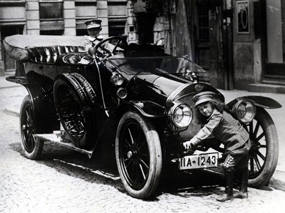 Первая модель Audi Typ-A 1910